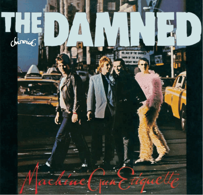 The Damned’s “Machine Gun Etiquette” album cover