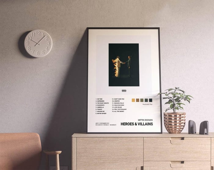 Metro Boomin - Heroes & Villains Poster 3