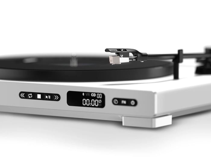 Side view emphasizing the clean lines and sleek finish