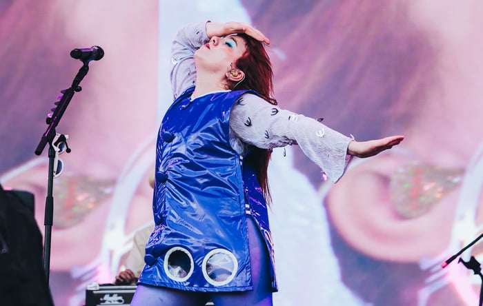 CMAT live at Glastonbury 2025. Credit: Andy Ford