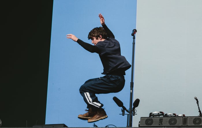 Turnstile perform live at Glastonbury 2025, photo by Andy Ford