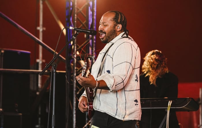 Bartees Strange at Reading 2025, credit Andy Ford