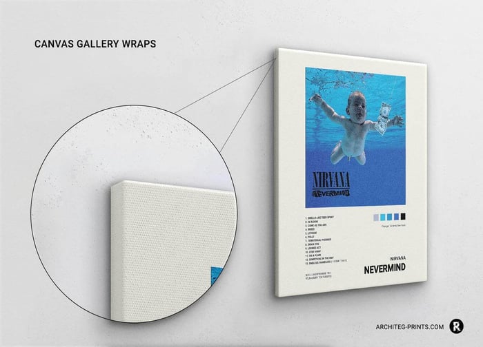 Nirvana Nevermind Album Cover 4