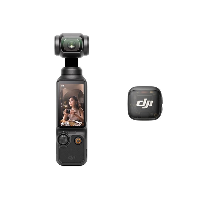 DJI Mic 3 transmitter with Osmo Pocket 3