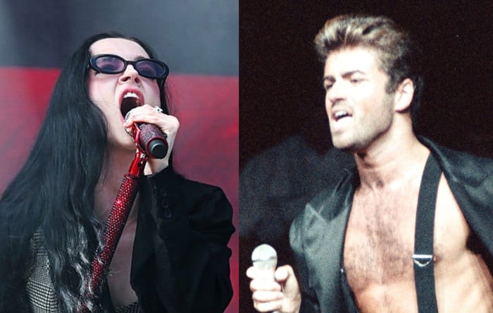 Poppy and George Michael