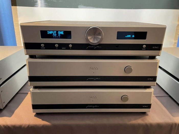Pass Labs' new flagship preamp, the XS 2 Pre