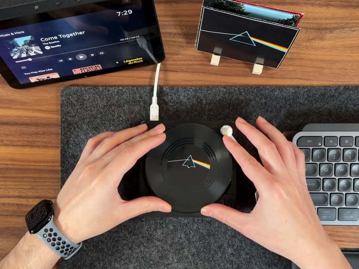 Another angle showcasing the device's elegance