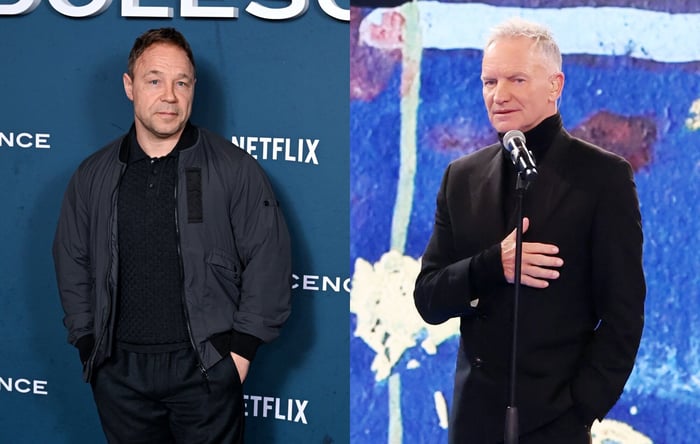 Sting and Stephen Graham
