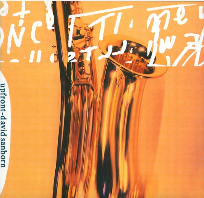David Sanborn Upfront album cover