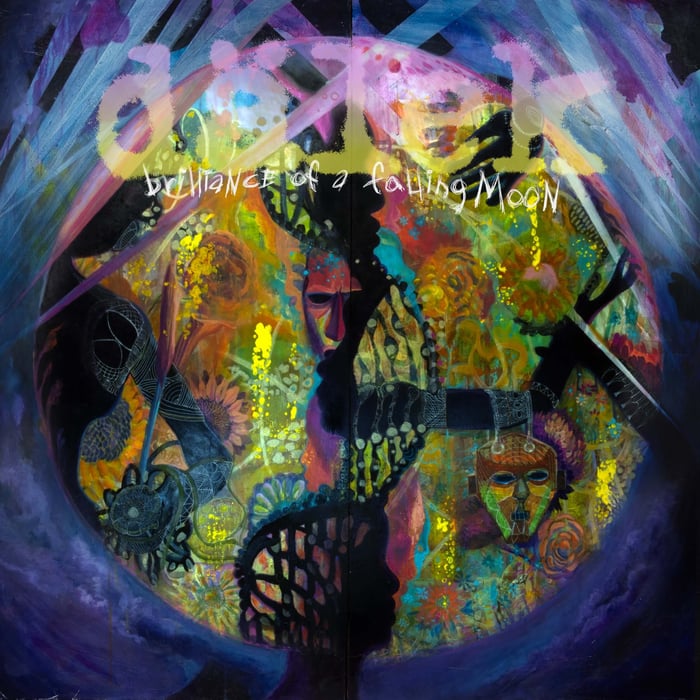 Album cover for dälek’s “Brilliance of a Falling Moon”