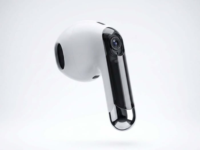 AirPods Ultra showing potential use cases for visual intelligence technology
