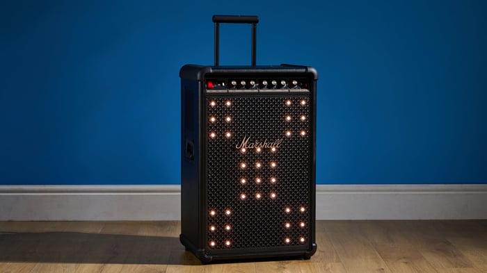 Immersive adjustable lighting integrated right into the speaker’s grille