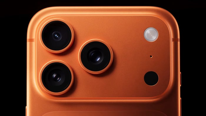 The iPhone 17 Pro series sports a bold new horizontal camera design.