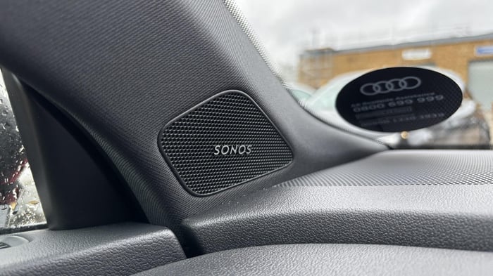 Sonos Premium Sound System in Audi A3 Interior