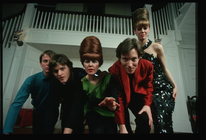 The B-52s iconic band photo