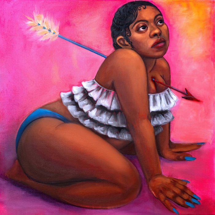Album cover for duendita’s existential thottie