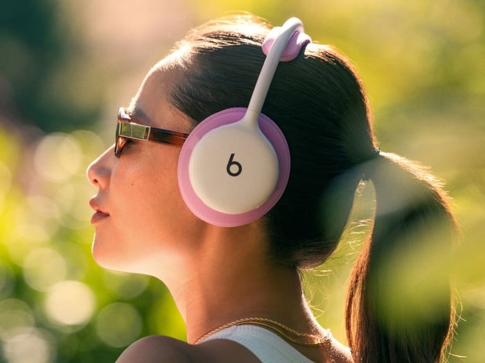 Beats 360 headphones pictured from another product angle