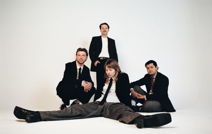 The Belair Lip Bombs performing live, credit Bridie Fitzgerald