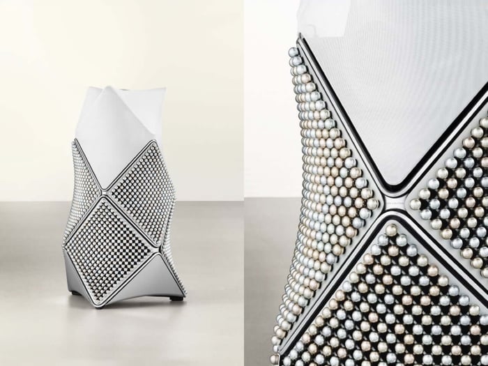 The Zenith Edition dazzles with thousands of hand-assembled aluminum spheres