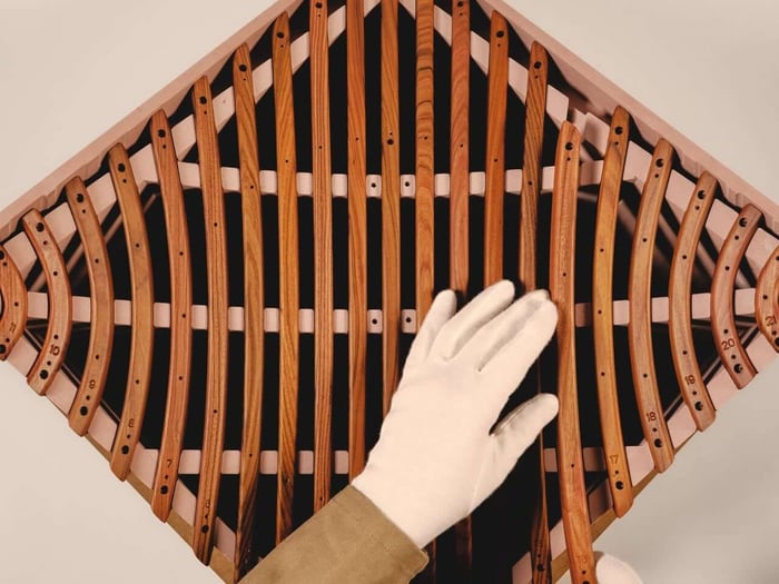 Each order comes with a miniature sculpture and premium packaging