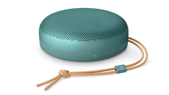Beosound A1 3rd Gen Compact and stylish design with a leather strap for portability