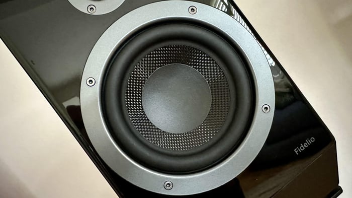 Philips Fidelio FA3 speakers showing physical controls