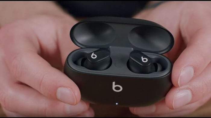 Beats Studio Buds wireless earbuds close-up