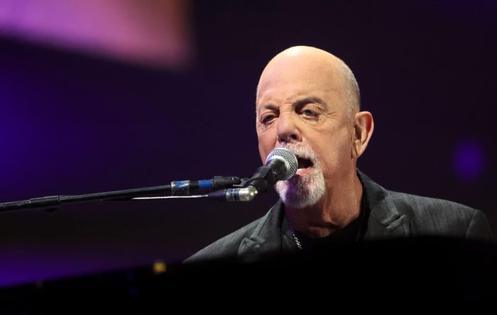 Billy Joel performing in 2024, showcasing his timeless energy and passion.