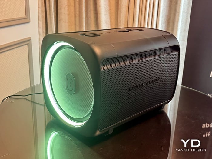 Brane X portable speaker designed for powerful outdoor sound