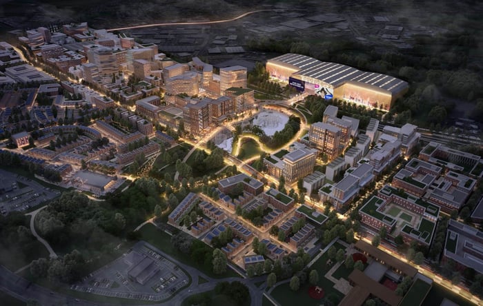 Plans for Bristol's new Aviva Arena. Credit: Press