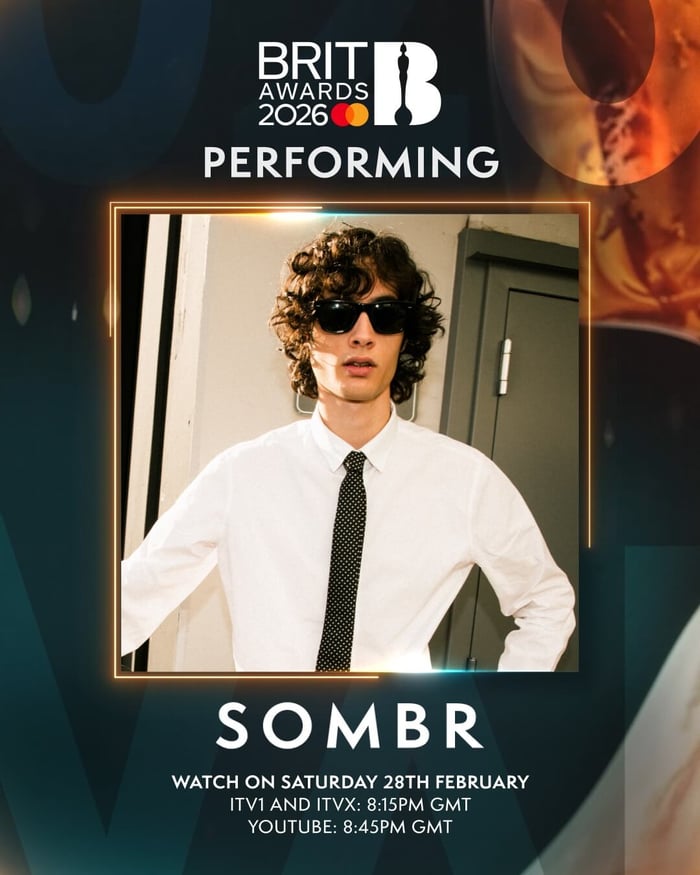 Sombr BRITS 2026