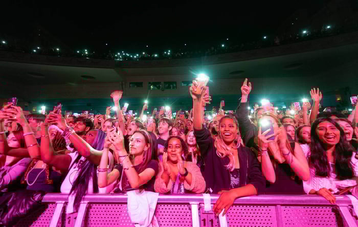 A crowd at London's O2 Academy Brixton