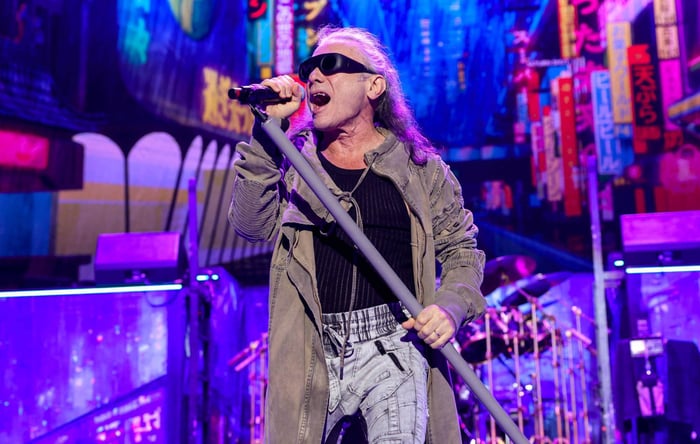 Bruce Dickinson of Iron Maiden