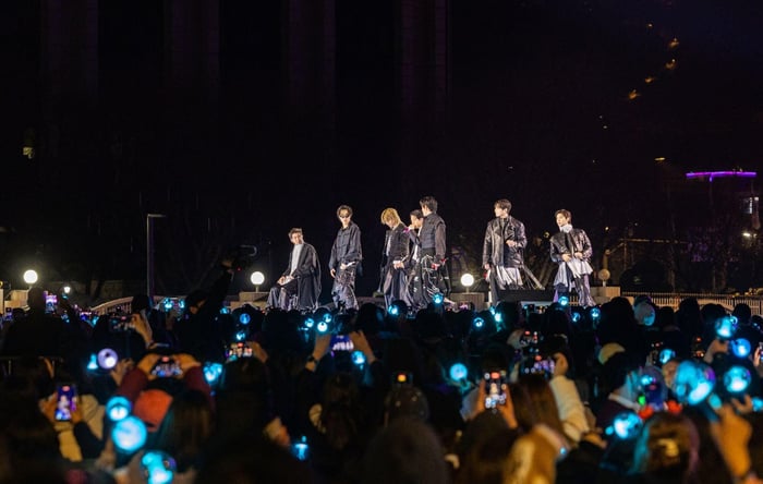 BTS embracing their evolution on stage.