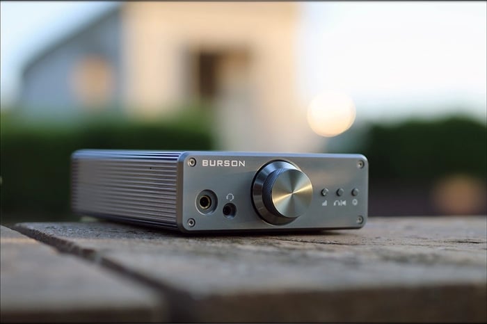 Burson Funk audio setup