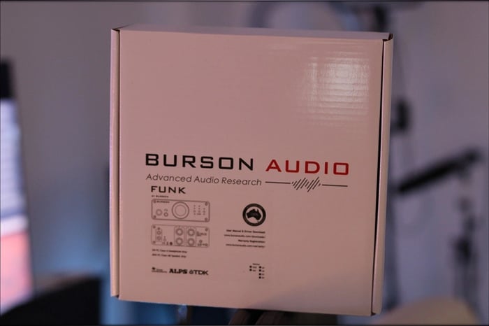 Burson Funk packaging and contents