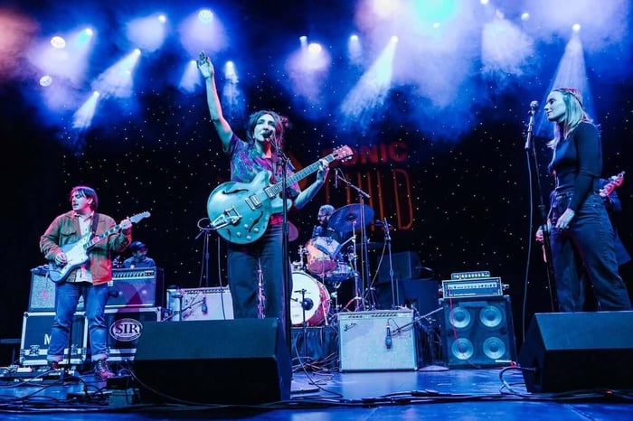 Indie rock project Byland, spearheaded by artist Alie Byland, another recipient of the Sonic Guild grant.