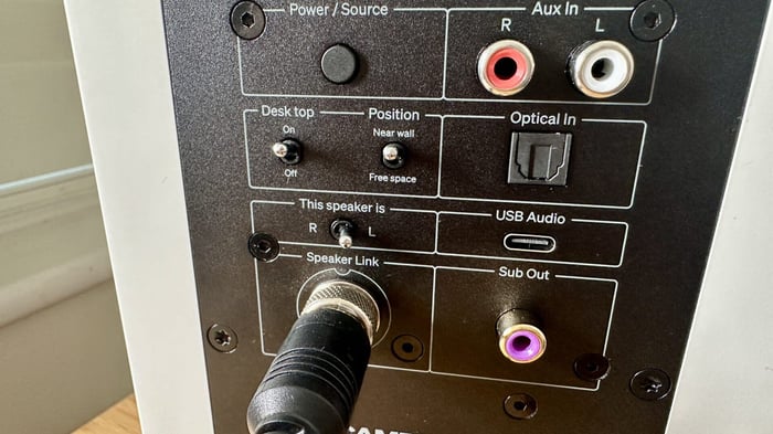 Each speaker is an active powerhouse with precise DSP control