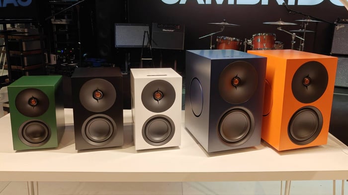 Five color options with a modern, matte finish