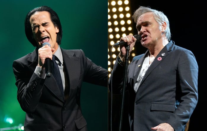 Nick Cave and Morrissey