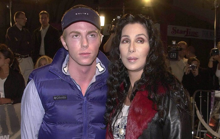 Cher with her son Elijah Blue Allman