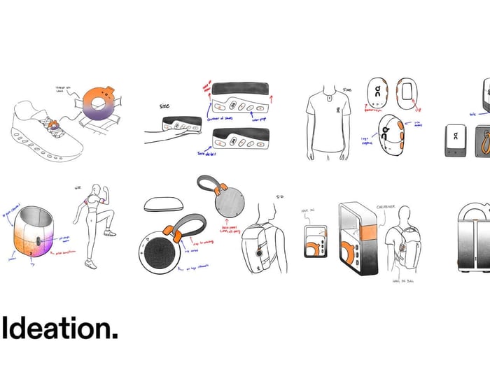 Cloudbeat portable speaker angled view