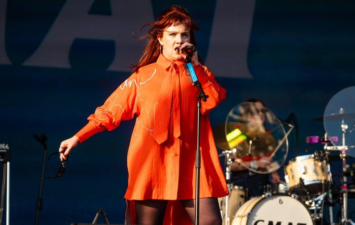 CMAT performs during Wide Awake Festival at Brockwell Park