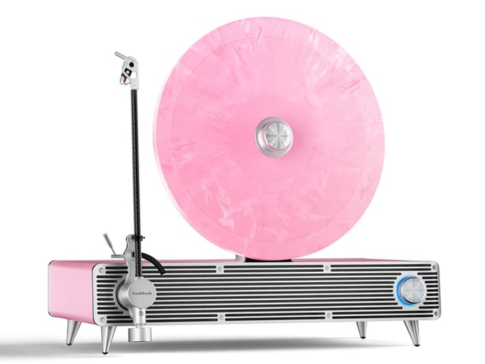 The VS-01’s compact and stylish footprint fits perfectly on any shelf