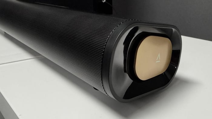 The compact and sleek design of Creative Stage Pro fits modest spaces.