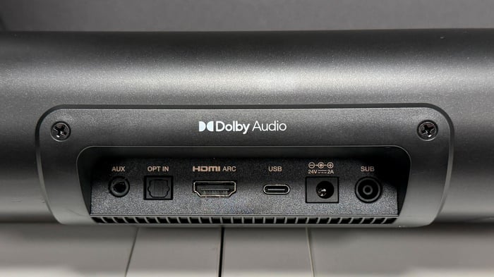 Compact, simple, yet surprisingly capable soundbar system.