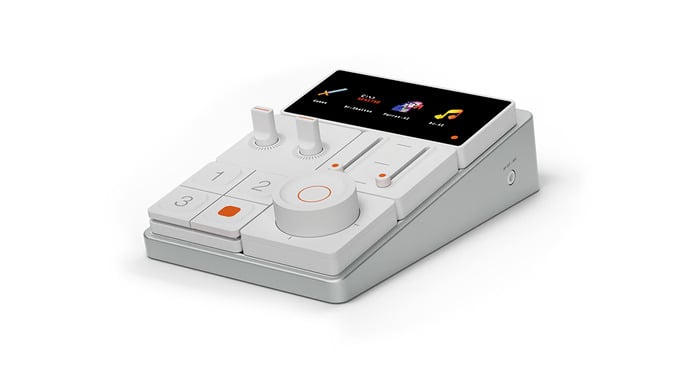 Modular design inspired by Teenage Engineering and Braun