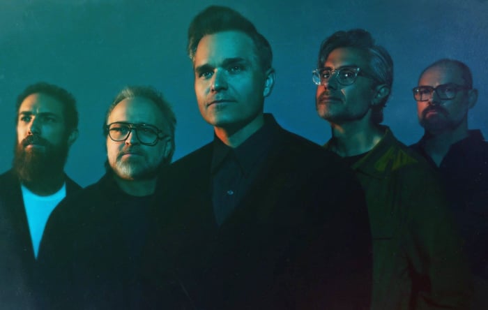 Death Cab for Cutie in concert, capturing their emotive energy.