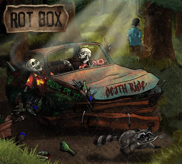 Rot Box - Death Ride cover art