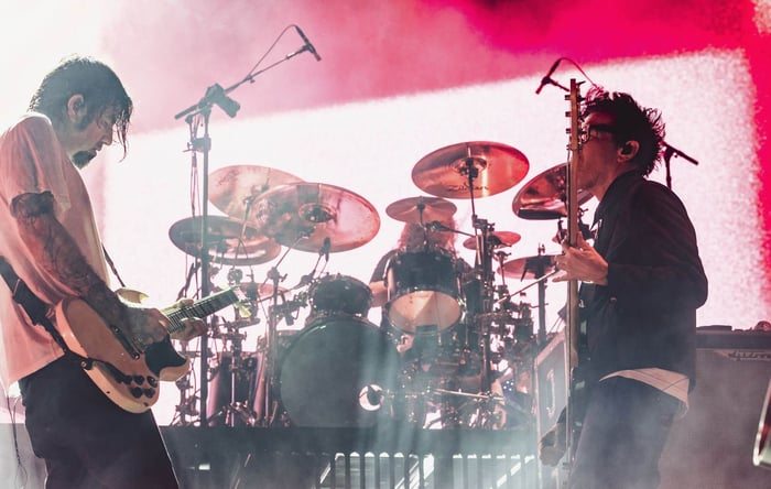 Deftones, live at The O2, London, 2026. Credit: Clemente Ruiz